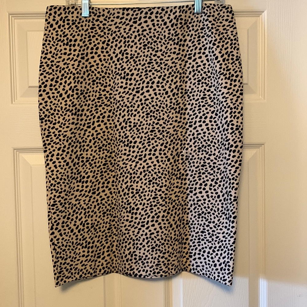 Ponte Knit pull on pencil skirt